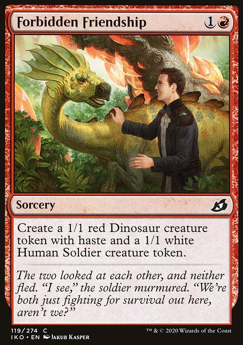 Forbidden Friendship [Ikoria: Lair of Behemoths]