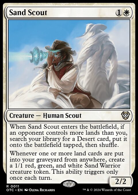 Sand Scout [Outlaws of Thunder Junction Commander]