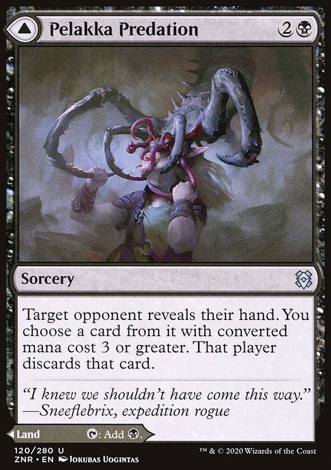 Pelakka Predation // Pelakka Caverns [Zendikar Rising]