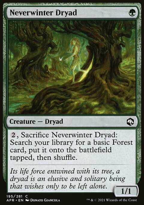 Neverwinter Dryad [Dungeons & Dragons: Adventures in the Forgotten Realms]