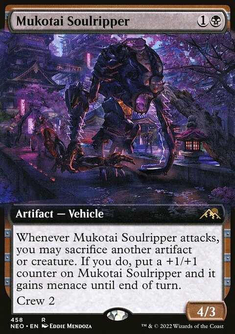 Mukotai Soulripper (Extended Art) [Kamigawa: Neon Dynasty]