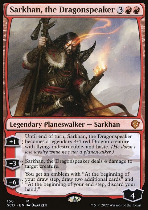 Sarkhan, the Dragonspeaker [Starter Commander Decks]