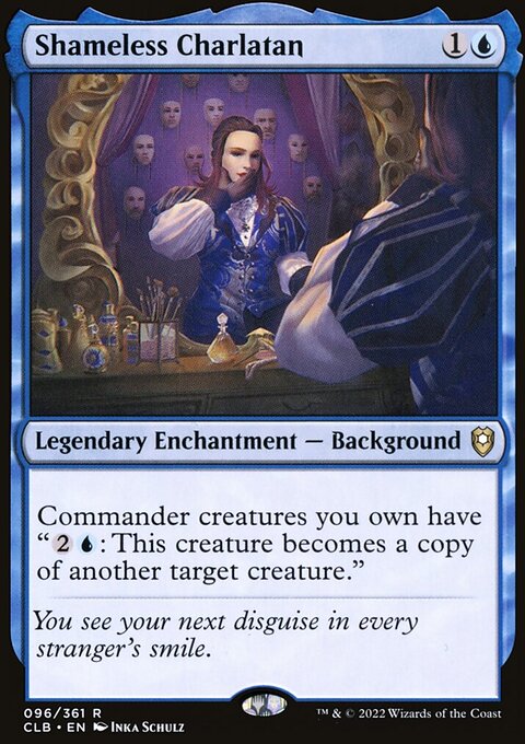 Shameless Charlatan [Commander Legends: Battle for Baldur's Gate]