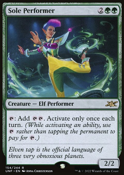 Sole Performer [Unfinity]