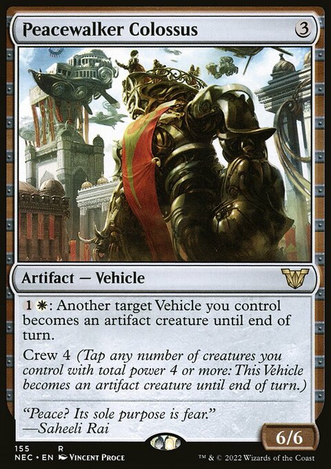 Peacewalker Colossus [Kamigawa: Neon Dynasty Commander]