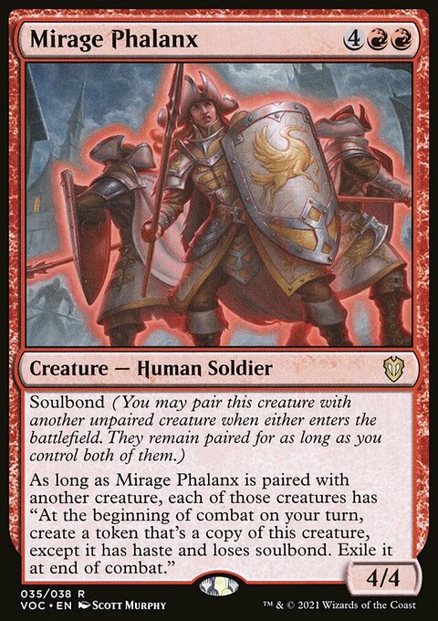 Mirage Phalanx [Innistrad: Crimson Vow Commander]