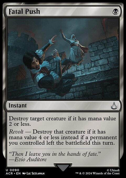 Fatal Push [Assassin's Creed]