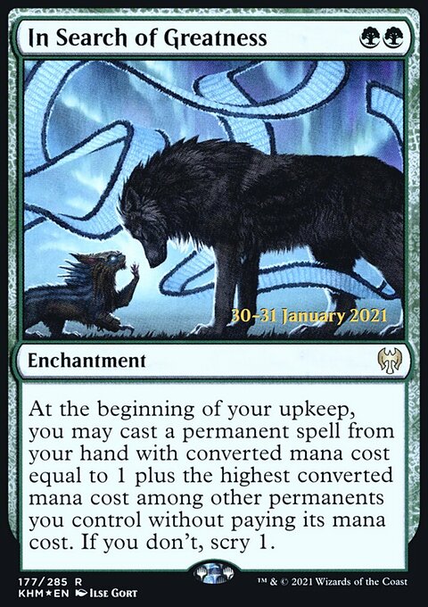 In Search of Greatness [Kaldheim Prerelease Promos]