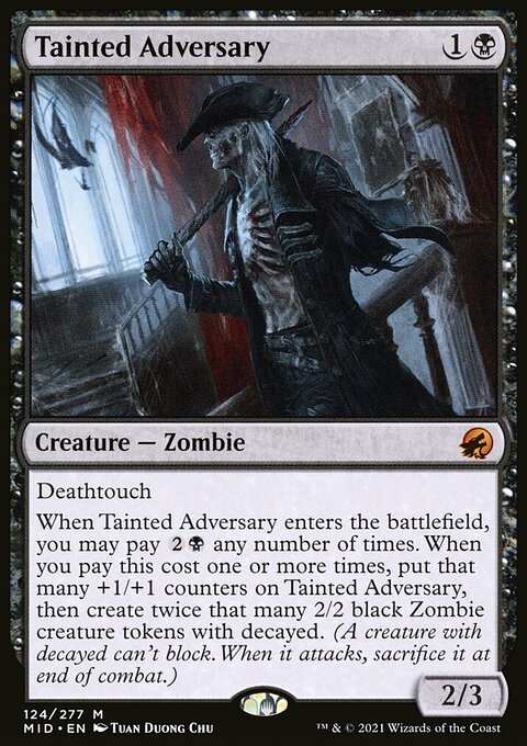 Tainted Adversary [Innistrad: Midnight Hunt]