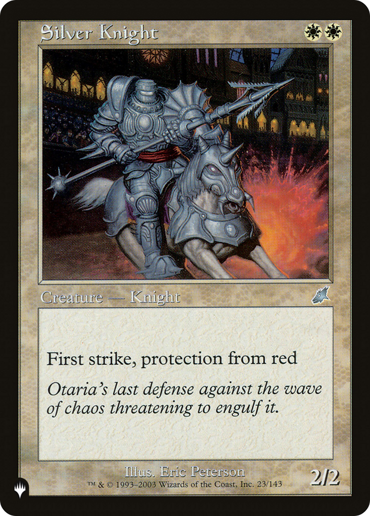 Silver Knight [The List]