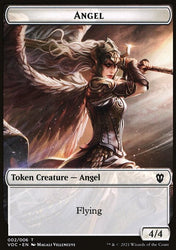 Spirit (001) // Spirit (002) Double-Sided Token [Innistrad: Crimson Vow Commander Tokens]