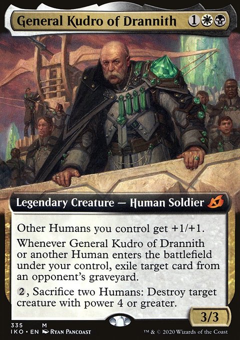 General Kudro of Drannith (Extended Art) [Ikoria: Lair of Behemoths]