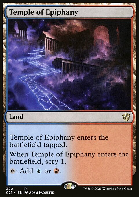 Temple of Epiphany [Commander 2021]
