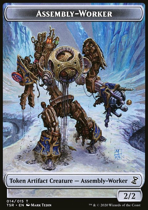 Assembly-Worker Token [Time Spiral Remastered Tokens]