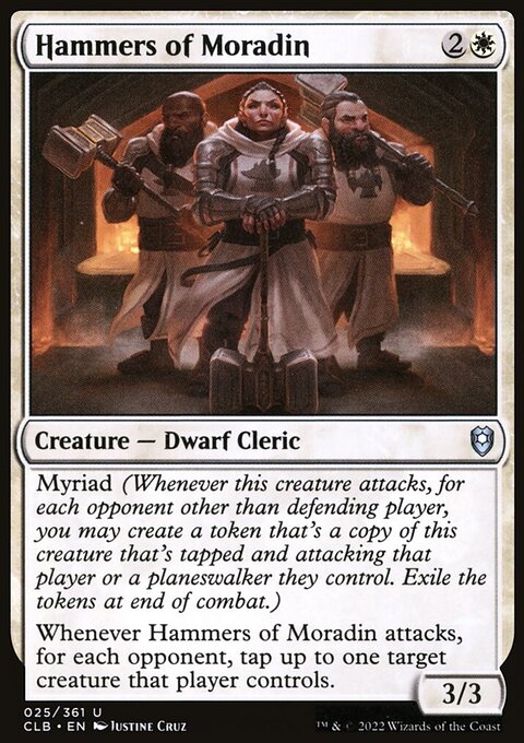 Hammers of Moradin [Commander Legends: Battle for Baldur's Gate]