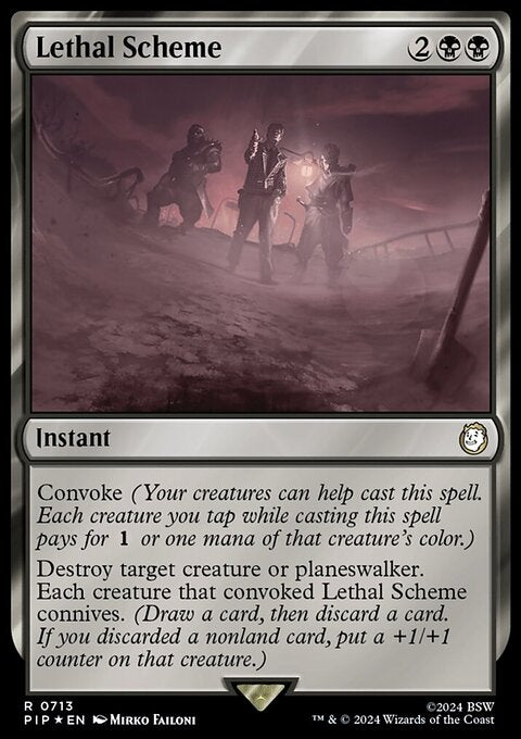 Lethal Scheme (Surge Foil) [Fallout]