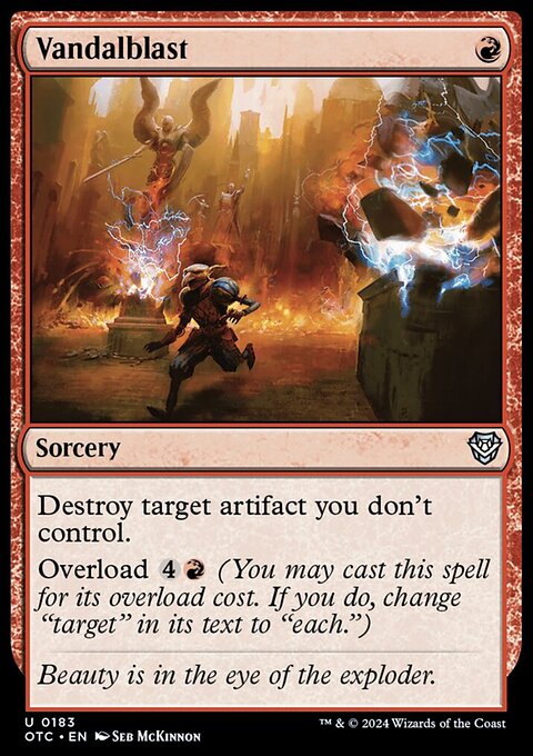 Vandalblast [Outlaws of Thunder Junction Commander]