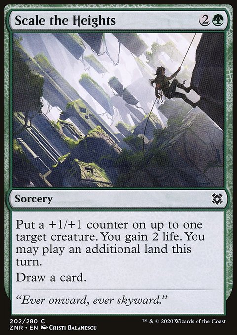 Scale the Heights [Zendikar Rising]
