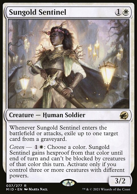 Sungold Sentinel [Innistrad: Midnight Hunt]