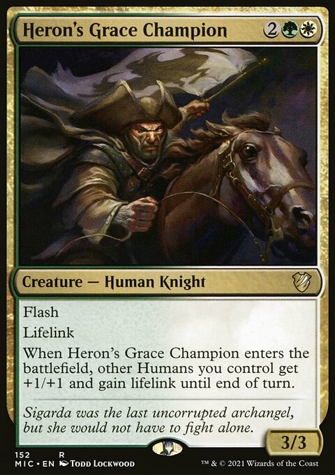 Heron's Grace Champion [Innistrad: Midnight Hunt Commander]