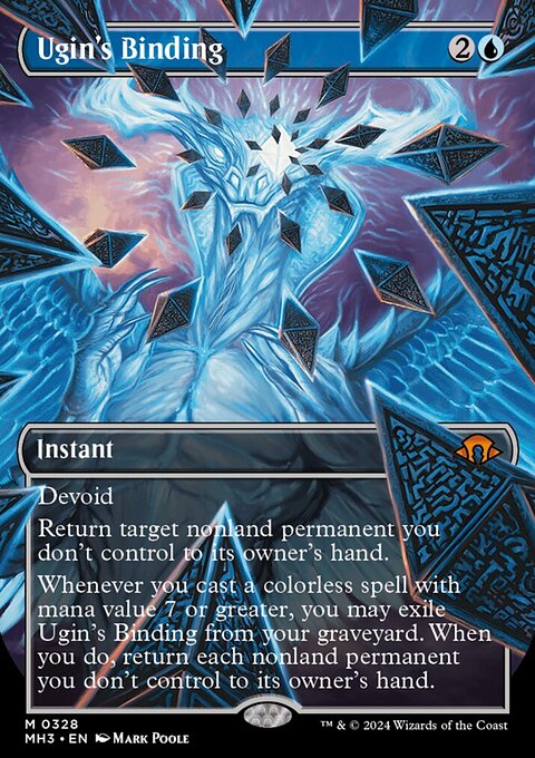 Ugin's Binding (Borderless) [Modern Horizons 3]