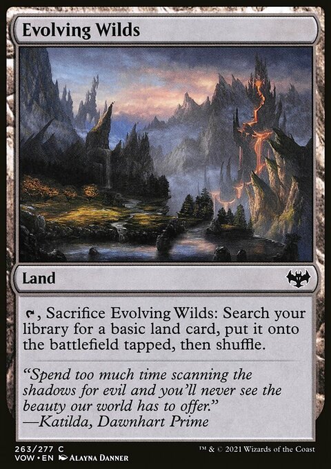 Evolving Wilds [Innistrad: Crimson Vow]