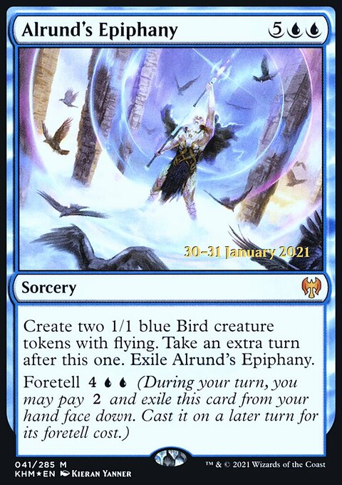 Alrund's Epiphany [Kaldheim Prerelease Promos]