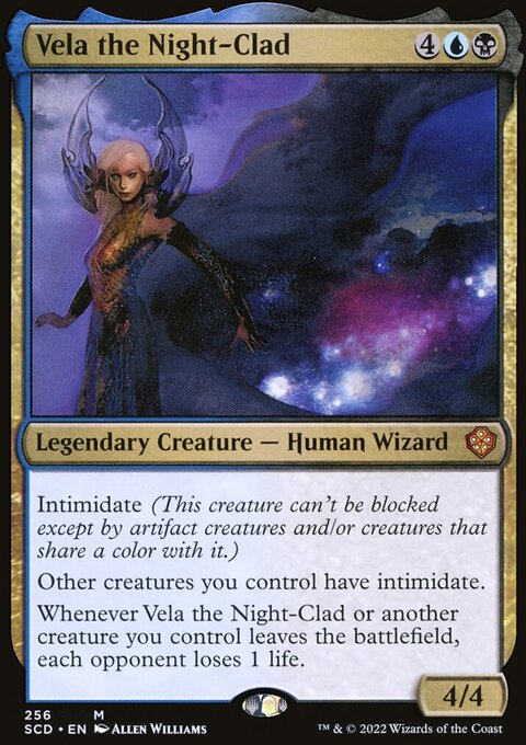 Vela the Night-Clad [Starter Commander Decks]