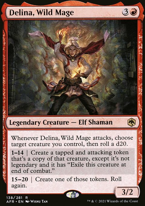 Delina, Wild Mage [Dungeons & Dragons: Adventures in the Forgotten Realms]