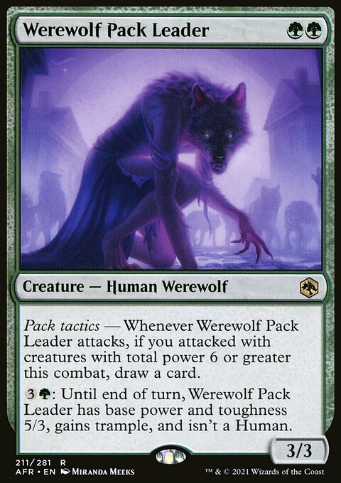 Werewolf Pack Leader [Dungeons & Dragons: Adventures in the Forgotten Realms]