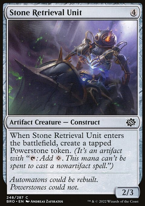 Stone Retrieval Unit [The Brothers' War]