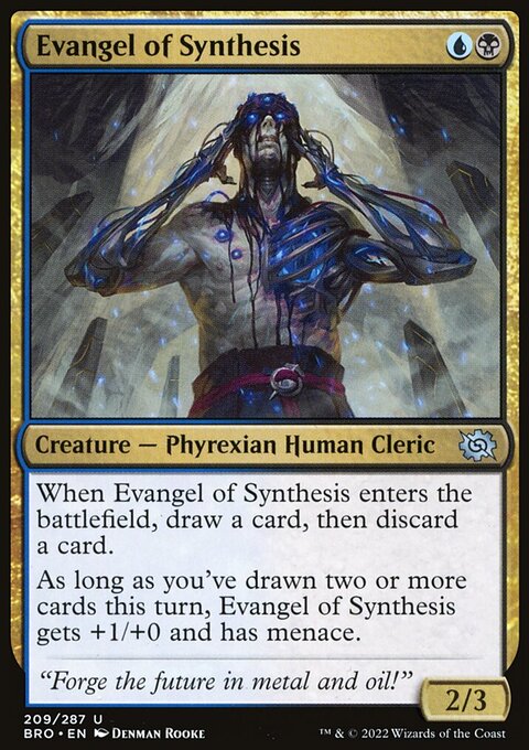 Evangel of Synthesis [The Brothers' War]