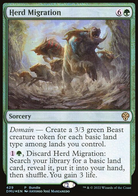 Herd Migration (Bundle) [Dominaria United]