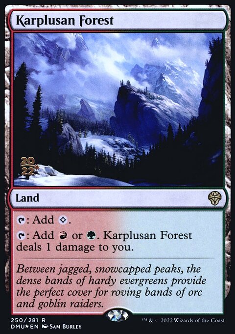 Karplusan Forest [Dominaria United Prerelease Promos]