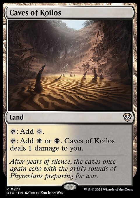 Caves of Koilos [Outlaws of Thunder Junction Commander]