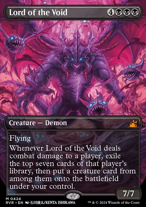 Lord of the Void (Anime Borderless) [Ravnica Remastered]
