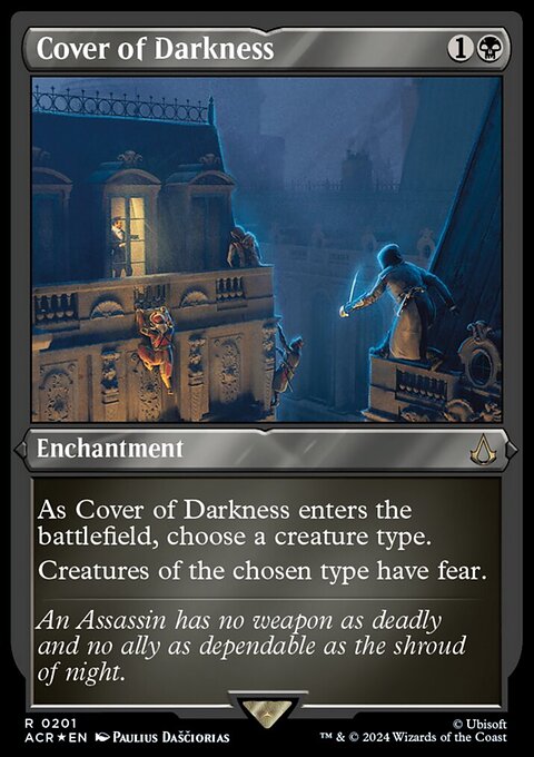 Cover of Darkness (Foil Etched) [Assassin's Creed]