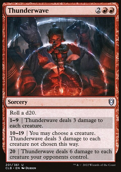 Thunderwave [Commander Legends: Battle for Baldur's Gate]
