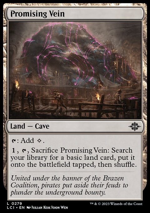 Promising Vein [The Lost Caverns of Ixalan]