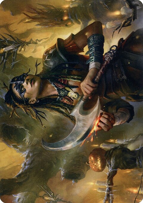 Harvesttide Sentry Art Card [Innistrad: Midnight Hunt Art Series]