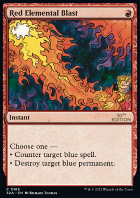 Red Elemental Blast [30th Anniversary Edition]