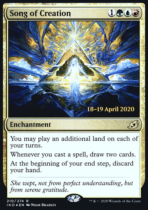 Song of Creation [Ikoria: Lair of Behemoths Prerelease Promos]
