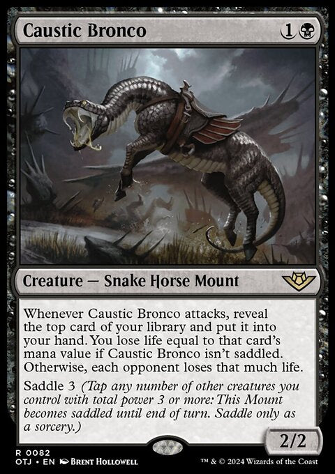 Caustic Bronco [Outlaws of Thunder Junction]