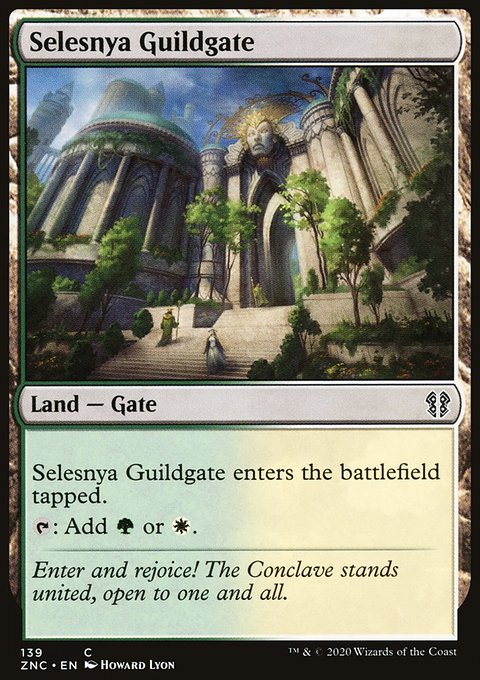 Selesnya Guildgate [Zendikar Rising Commander]