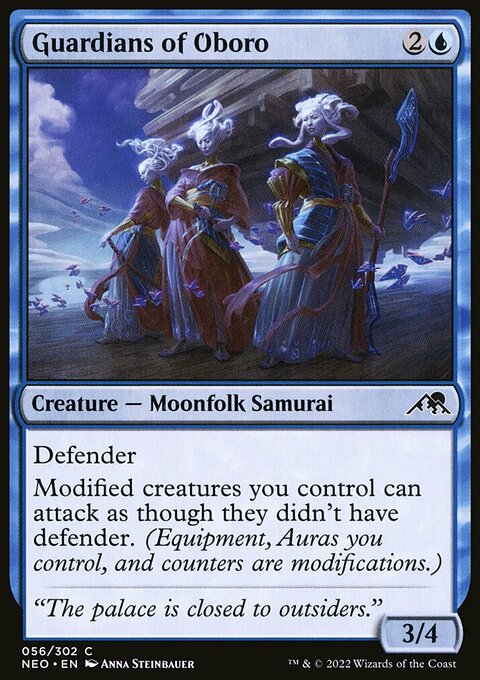 Guardians of Oboro [Kamigawa: Neon Dynasty]