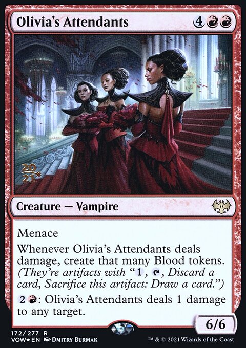 Olivia's Attendants [Innistrad: Crimson Vow Prerelease Promos]