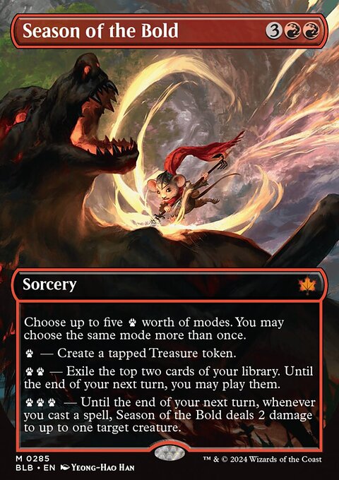 Season of the Bold (Borderless) [Bloomburrow]