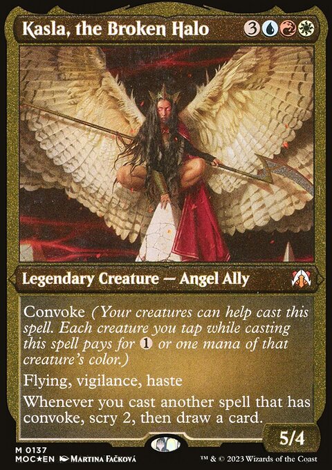 Kasla, the Broken Halo (Display Commander) [March of the Machine Commander]