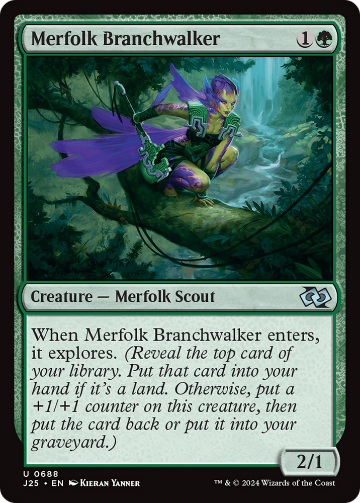 Merfolk Branchwalker [Foundations Jumpstart]