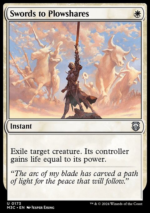 Swords to Plowshares (Ripple Foil) [Modern Horizons 3 Commander]